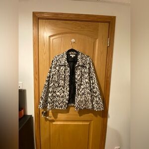 Studio Works Women’s Petit PXL Full Zip Coat Jacket with Pockets & Drawstrings